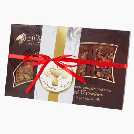 Zestaw nr 4 na I Komunię Świętą- czekolady z linii Premium Chocolate